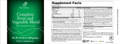 Picture of Complete Fruit & Vegetable Blend