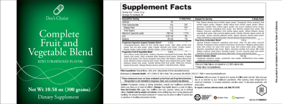 Picture of Complete Fruit & Vegetable Blend