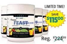 Picture of Premium Feast Turbo Charged 240g Powder x4 - SAVE $115.00