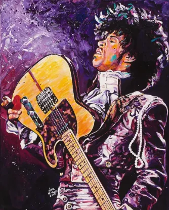 Picture of Prince "Purple Majesty"
