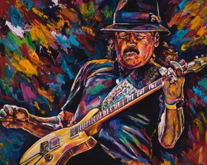 Picture of Carlos Santana "Latin Axeman"