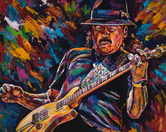 Picture of Carlos Santana "Latin Axeman"