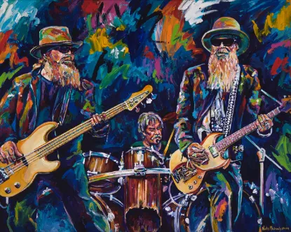 Picture of ZZ Top "Tribute to Dusty"