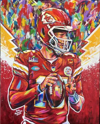 Picture of Patrick Mahomes "The Champion"