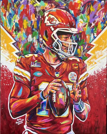 Picture of Patrick Mahomes "The Champion"
