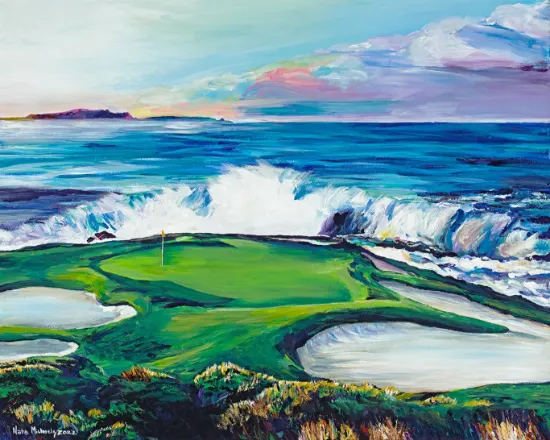 Picture of 7th Hole at Pebble Beach