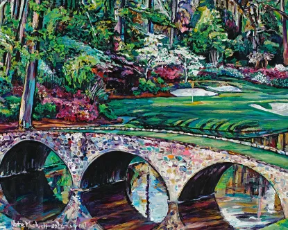 Picture of 12th Hole at Augusta