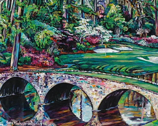 Picture of 12th Hole at Augusta