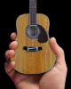 Picture of Classic Natural Finish Acoustic Miniature Guitar Replica Collectible