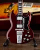 Picture of Gibson 1964 SG Standard Cherry 1:4 Scale Mini Guitar Model