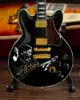 Picture of BB King Tribute Gibson ES-355 Lucille Ebony Miniature Guitar Model
