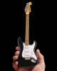Picture of Black Fender™ Strat™ Classic Miniature Guitar Replica - Officially Licensed