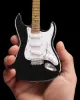 Picture of Black Fender™ Strat™ Classic Miniature Guitar Replica - Officially Licensed