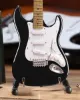 Picture of Black Fender™ Strat™ Classic Miniature Guitar Replica - Officially Licensed