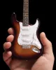 Picture of Sunburst Fender™ Strat™ Classic Miniature Guitar Replica - Officially Licensed
