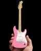 Picture of Pink Fender™ Strat™ Miniature Guitar Replica - Officially Licensed