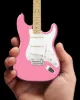 Picture of Pink Fender™ Strat™ Miniature Guitar Replica - Officially Licensed