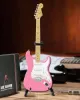 Picture of Pink Fender™ Strat™ Miniature Guitar Replica - Officially Licensed