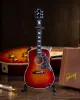 Picture of Gibson Hummingbird Vintage Cherry 1:4 Scale Mini Guitar Model