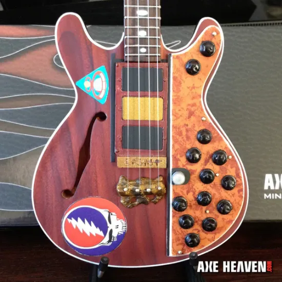 Picture of Phil Lesh Steal Your Face Bass Mini Guitar Replica Collectible